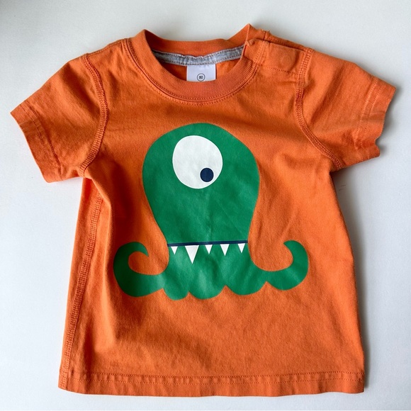 Hanna Andersson Sea Monster Graphic T-Shirt - Picture 1 of 6